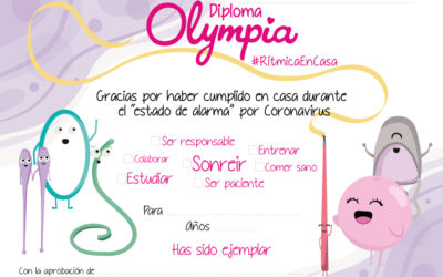 Diploma OLYMPIA #RítmicaEnCasa